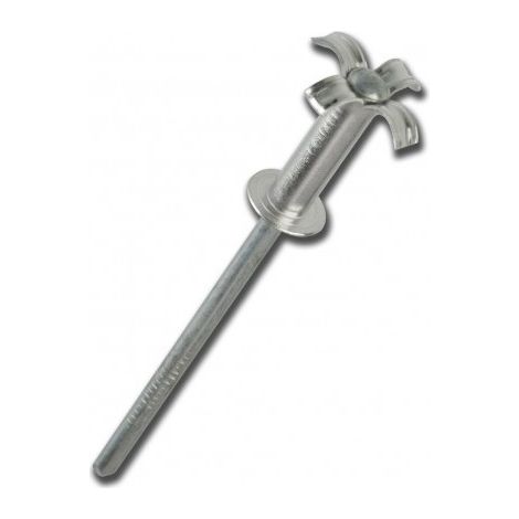 SACTO 121 RIVETTO RIVETTI GRAF IN ALLUMINIO CON CHIODO IN ACCIAIO ZINCATO - 500 PZ - 4,8 mm - 20 mm (1/2)