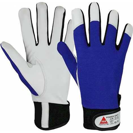 Hase Lederhandschuhe "Power Grip I" 12