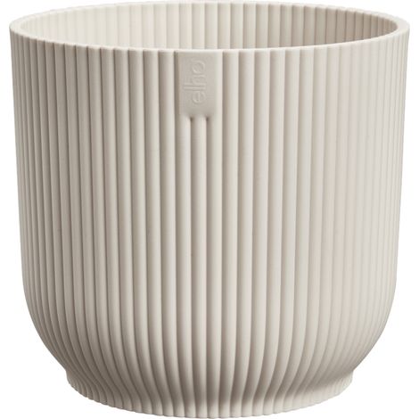 Vaso Vibes Fold Round D 18 x H 17 cm Bianco Lino ELHO