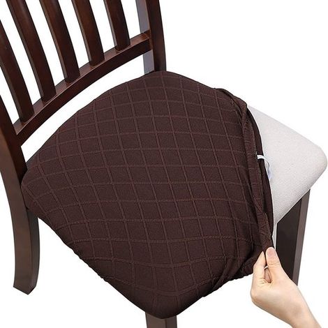 Coprisedie per sedie da sala da pranzo, coprisedie impermeabili, sfoderabili e lavabili, elasticizzati, per mobili imbottiti (1/5)