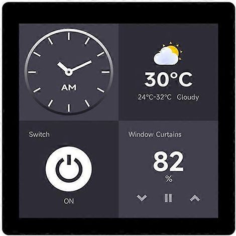 Carte de développement ESP32-S3 avec écran tactile capacitif carré de 4 pouces (résolution 480x480), WiFi, Bluetooth, carte de développement GUI HMI/LVGL. (1/5)