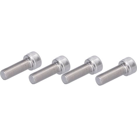 4 vis à tête hexagonale creuse en acier inoxydable A2, pas fin de 1,25 mm, M10x30 (1/5)