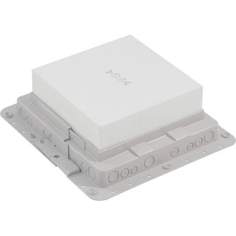 Legrand 089632 - Scatola da incasso in plastica - per scatola da pavimento 24 mod o alta. 65 mm 16 mod