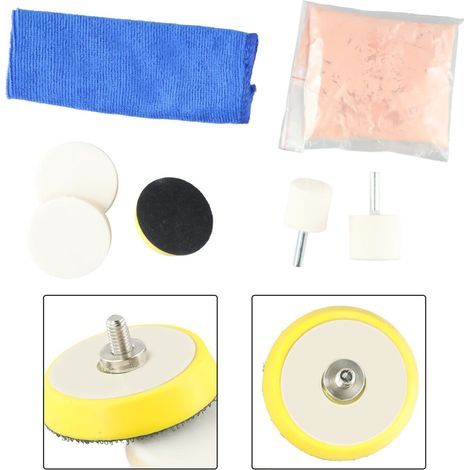 Convient aux kits de polissage de pare-brise automobile, produit anti-rayures pour pare-brise, 50 g d'oxyde de cérium (1/2)