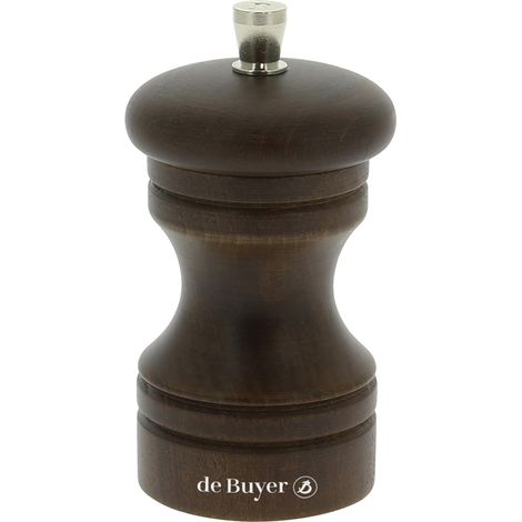 De Buyer - Moulin à sel Paso 10 cm brun en bois