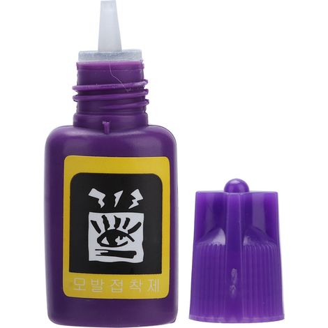 Colle à extensions de cils 10ml, adhésif de greffe rapide, séchage instantané, colle professionnelle pour pose de faux cils, lot d’entraînement, précision longue tenue. (1/5)