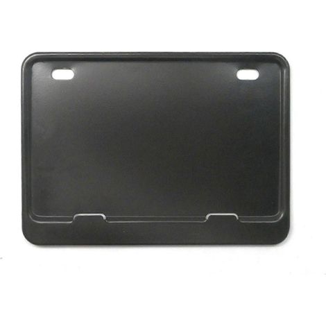 Support de plaque d'immatriculation universel pour moto, 2 trous, antirouille - Bon état (1/5)