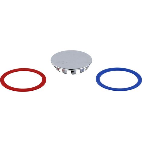 Placchetta per rubinetti 2 maniglie Danubio Paffoni ZPLA016  Cromo (1/3)