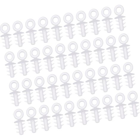 600 Pièces Casquette en Mousse Raccords De Boules De Noël Cintres D'ornement en Fil Acrylique Cintre D'ornements De Noël Boule De Noël Suspendue Anneaux Balle Suspendue Plastique (1/5)