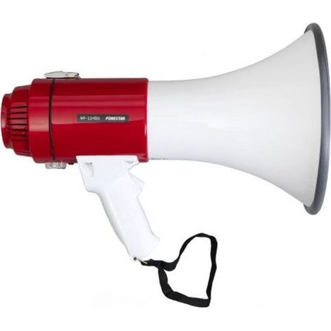 Megafono da 25 W Fonestar con porta USB Registratore, 23 cm di diametro (1/2)