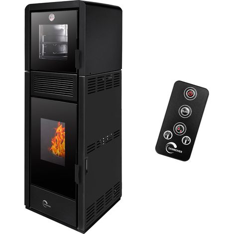 Stufa a pellet con forno Sannover Ardoria 13 kW (1/3)