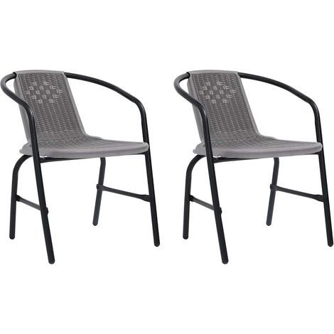 7 Piece Garden Dining Set with Cushions Beige Poly Rattan vidaXL (1/5)