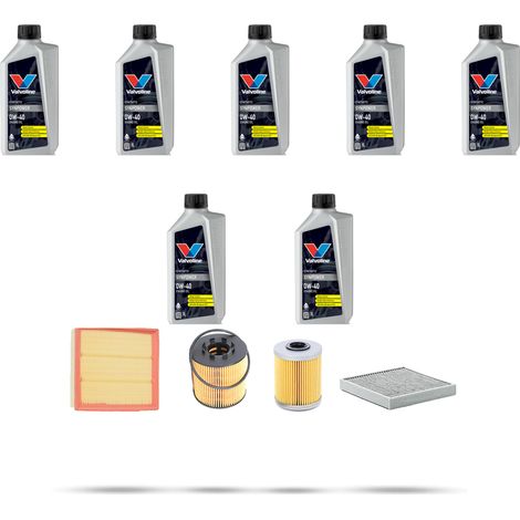 Kit tagliando 4 FILTRI e 7L OLIO compatibile con Renault Vel Satis 2.2 dci 85kw Dal 2004 (1/5)