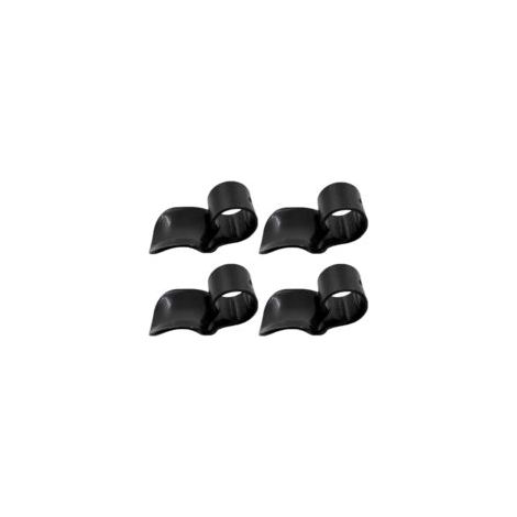 Ede Repose-poignet Sollbry pour moto, lot de 4, repose-poignet pour accélérateur, repose-poignet pour régulateur de vitesse, repose-pouce pour guidon, compatible avec la plupart des motos (1/3)