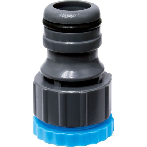 Adapter AQUACRAFT® 550991, MAX-Flow, 1/2"x3/4", für Gartenschlauch