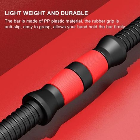 Barres d'haltères lot de 2, fixation par écrou étoile, poids 727g, pour usage régulier (1/4)