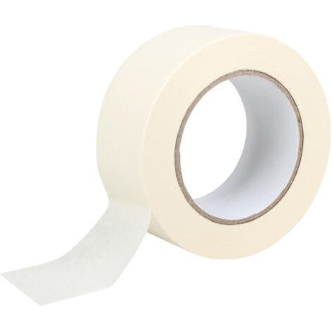 QORVA-Ruban de masquage 50 mm x 50 m multi-surfaces pour peindre des lignes nettes, ruban adhésif de largeur, ruban de peintre (1/5)