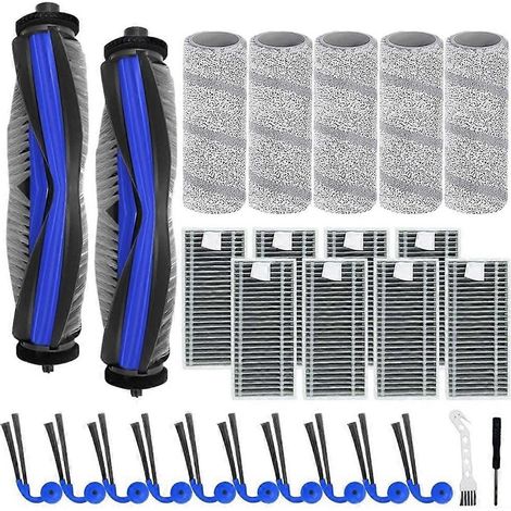 Pièces détachées pour aspirateurs ECOVACS Deebot X11 OmniCyclone / X11 Pro / X11 Pro pour Omni / X11 / X11 Famille - Kit de nettoyage