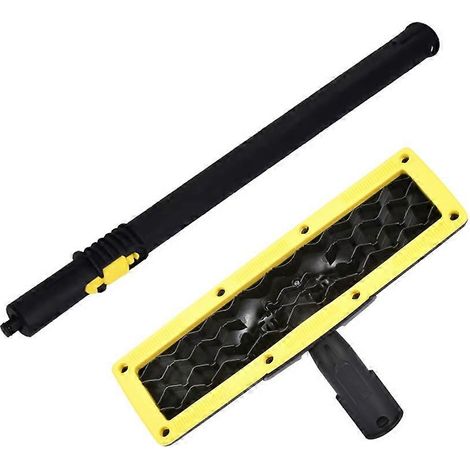 Rallonge de lance de pulvérisation, tête de brosse pour sols pour nettoyeurs haute pression Karcher CTK10, CTK20, SC1, SC2, SC3, SC4, SC5, SG4, SC1-5 et SG2 (accessoire B). (1/5)
