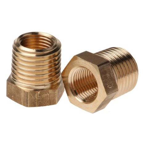 Bague de réduction Laiton Droit Legris R Mâle 1/4pouce - Femelle 1/8pouce ( Prix pour Paquet de 5 )