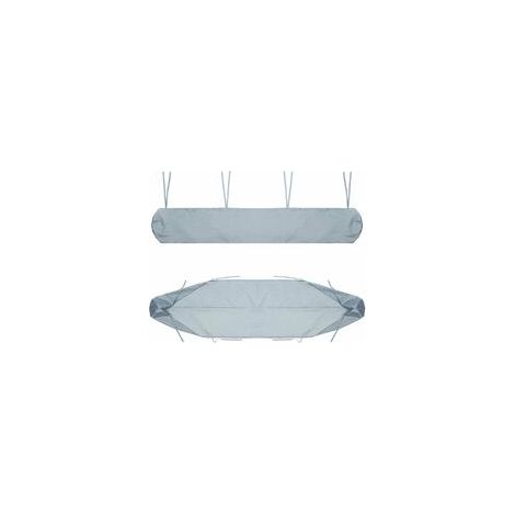S-giant Housse De Protection pour Auvent Extérieur Résistante à La Poussière Et à La Neige pour Auvent De Terrasse Housse De Rangement, Protection Imperméable en Hiver,Gris,5M (1/5)