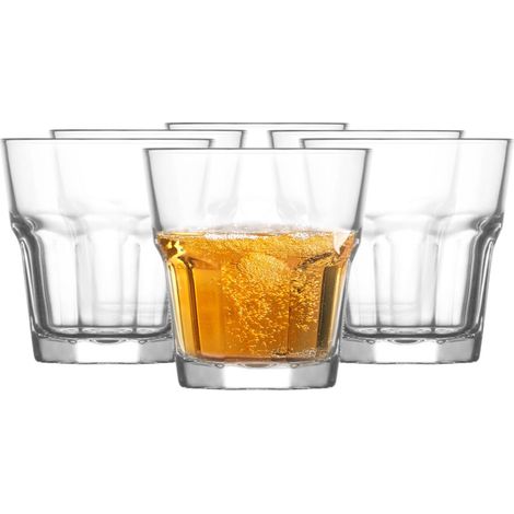 Lot de 6 Verres à Eau Verres à Boisson Jus Passe au Lave-Vaisselle 6 x 180 ml (1/5)