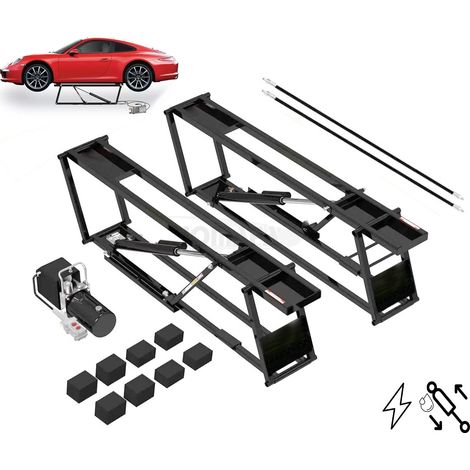 ELEVADOR DE COCHES PORTATIL ELECTRICO + HIDRAULICO "PORTA-LIFT" , HASTA 2250 KG (1/5)