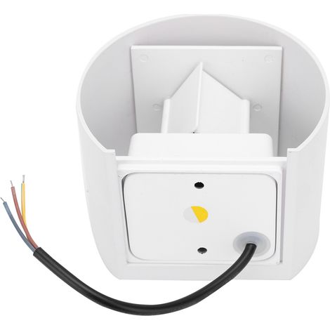 Applique murale LED extérieure 12 W, étanche IP65, en aluminium, éclairage vers le haut et vers le bas, AC85-265 V, boîtier blanc, lumière blanc chaud