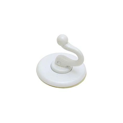 GANCI ADESIVI SMERALDO BIANCHI- - ø mm.36 - 20 pezzi