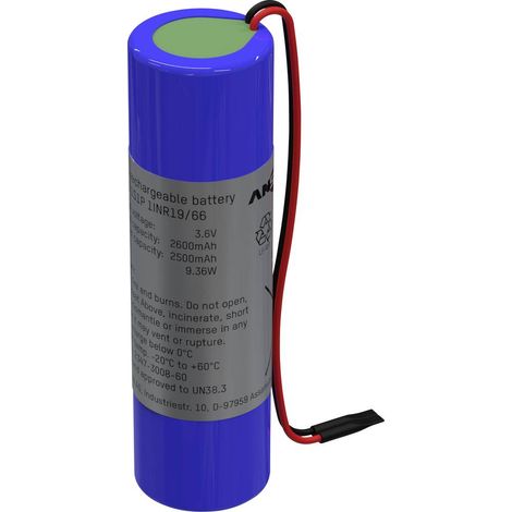 Ansmann Pile rechargeable spéciale 18650 avec câble Li-Ion 3.6 V 2600 mAh 1 pc(s)