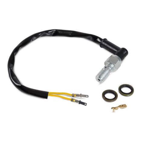 Interrupteur de feux de freinage hydraulique Banjo Bolt Pressure Interrupteur de feux arrière creux universel pour motos (1/4)