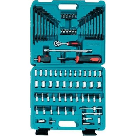 Makita 46470, Juego de destornilladores estándar de alta precisión, acero forjado, verde teal (1/3)