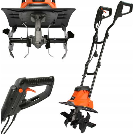 Motozappa elettrica per terreno 36 cm coltivatore 1500W demon (1/5)