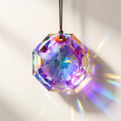 76mm Suncatcher, Crystal Suncatcher, Large Suncatcher (1/5)