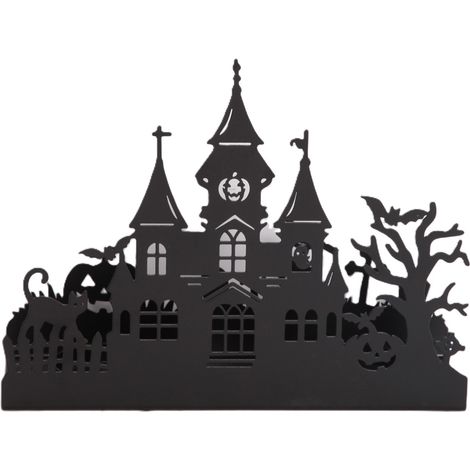 TrendLine Deko Halloween Metall 18,9 x 14,8 cm