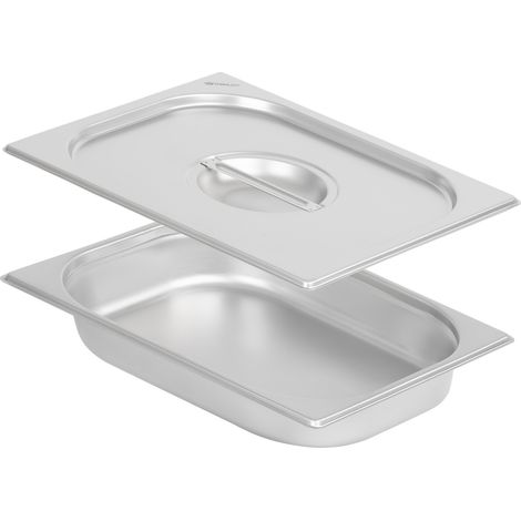 Mahlzeit Contenitore GN 1/2 con coperchio  Altezza 65 mm  Diverse misure disponibili, gastronomico (1/5)