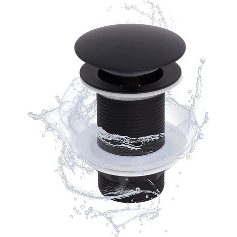 Pop-Up-Ablauf, Pop-Up-Ablauf ohne Überlauf, universeller Pop-Up-Abfluss für Waschbecken, Abfluss für Waschbecken, Abfluss für Waschbecken (1/5)