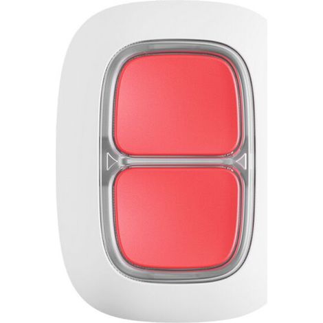 Ajax DoubleButton Jeweller Pulsante Antirapina Wireless Sicuro Bianco 38103.79.WH1
