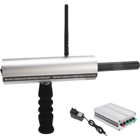 Underground metal detector, underground treasure scanner, 1000 m range, excellent sensitivity, economical, with antenna for finding money, EU plug. (1/5)