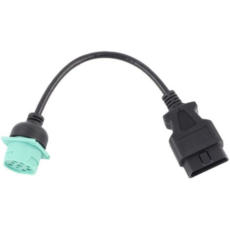 Câble Diagnostic, Outil de Diagnostic 9 Broches à 16 Broches OBD2 Câble Adaptateur Diagnostique de Câble de Scanner (1/5)