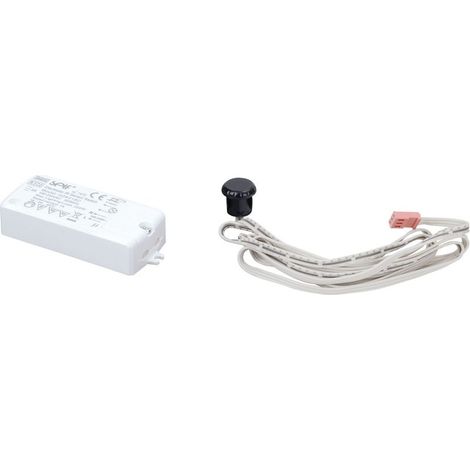 Aric – Interrupteur miniature sensitif pour luminaire salle de bain – Tête déportée – Installation facile dans espaces confinés (1/4)