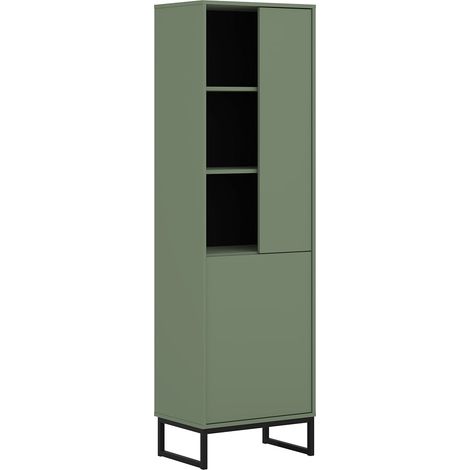 Librería de dos puertas Loa Verde (1/4)