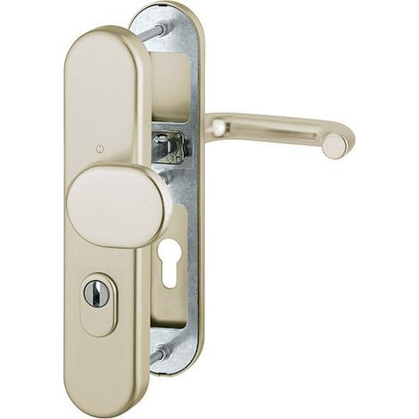 Hoppe Schutzgarnitur Paris 86G/3332ZA/3310/138L Alu.F2 72mm 42-47mm (1/4)
