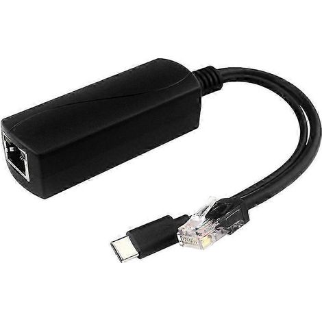 Répartiteur PoE Gigabit 5V3A 1000Mbps Type-C Alimentation par Ethernet pour appareils Cisco, Huawei, caméras IP et Raspberry Pi 4 kns (1/5)