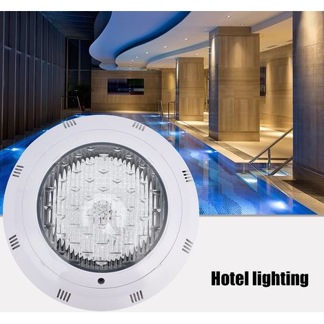 GARRYFIZH Projecteur LED étanche pour piscine, mural, RGB, télécommande 18 touches, submersible, AC12V (35W 3500LM) (1/5)