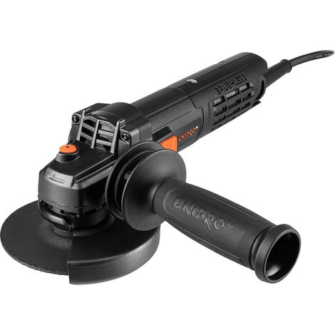 Dnipro-M Amoladora Angular Brushless 2200W, Disco 125mm, 2.900-9.600 rpm, Arranque Suave, Kickback Control, Cortar y Desbastar. GS-125RX Ultra (1/5)