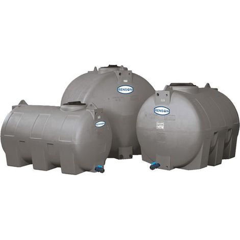 Cuve Stockage Horizontale Gris 5000L Pre Equipee Renson