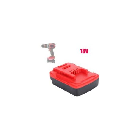 Adaptateur Convertisseur 18V - Compatible Batterie Bosch vers Outils Einhell (Sans Batterie) - Pour Perceuse/Scie/Visseuse - Connexion Sécurisée Li-Ion