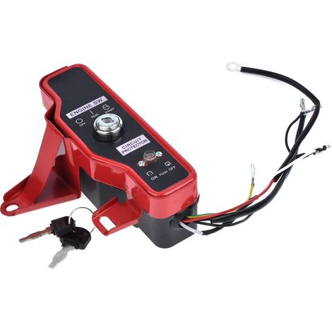Zündschalterkasten mit Schlüsseln für Honda GX160 GX200 5,5 PS & 6,5 PS. Zündschalter-Steuerkasten für Honda GX160 GX200 5,5 PS & 6,5 PS 4-Takt-Benzinmotorgeneratoren. (1/5)