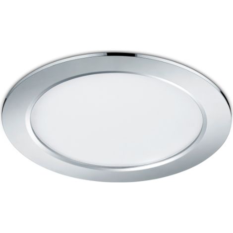 TRIO - FARETTO PINDOS  AD INCASSO LED TONDO D. 22,5 CM IN METALLO CROMATO 1x SMD, 18W · 1x 1500lm, 3000K